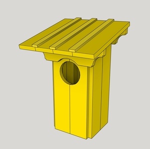 Nichoir à Chouette Hulotte - Maker Faire Lille 2024