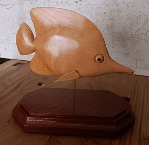 Sculpture poisson papillon