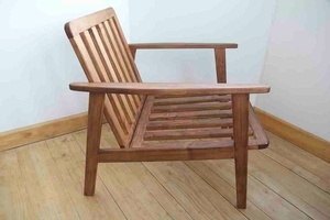 Fauteuil style danois en frêne