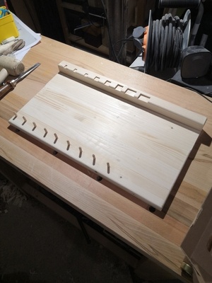 Un support pour mes ciseaux à bois.