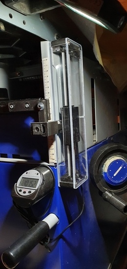 Affichage digital sur raboteuse