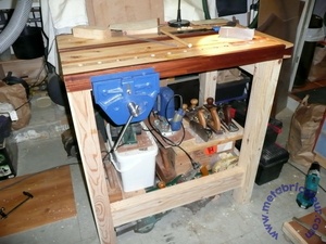 Un Etabli dans un petit espace