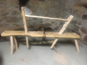 Un deuxième banc à planer, version chaisier avec système en opposition