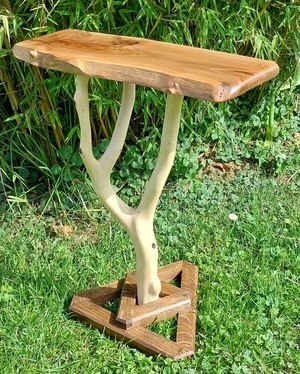 Guéridon live edge
