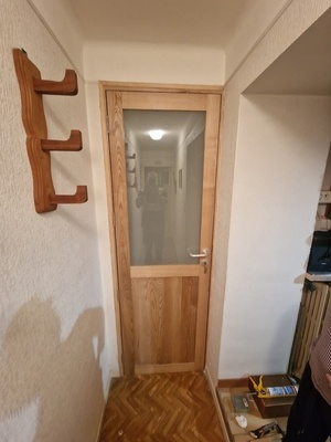 Porte vitrée d’intérieur