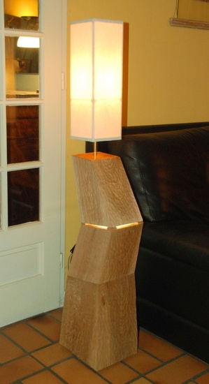 Lampe-sculpture de salon