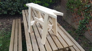 Banc de sciage ou tréteau bas