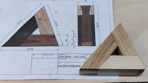 Queues d'aronde bis, plan d'Albert Karlen