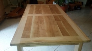 Table en frêne et chêne