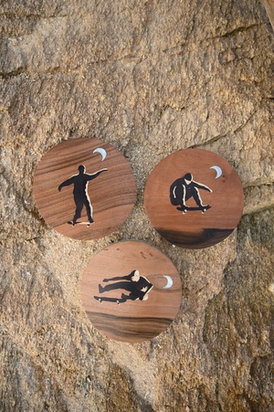 Médailles marquetées