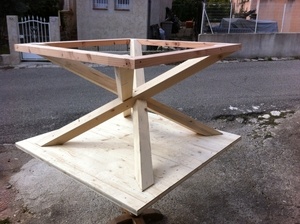 Table a devers 4 pieds