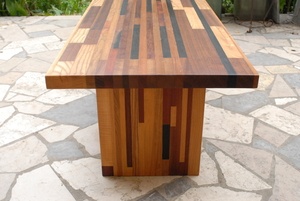 Table basse en bois recyclés