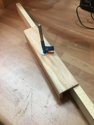 Fabrication guide de perçage tourillon