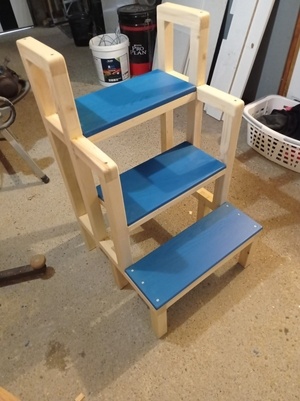 Duo marche pied / 3 marches enfant