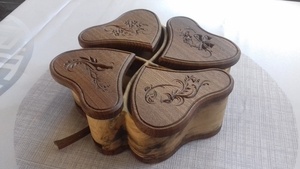 Boîte à bijoux et... reconversion...