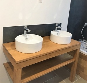 Meuble vasques et habillage baignoire