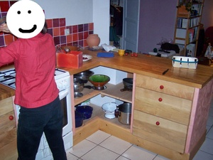 Portes, façades de tiroir, étagères, plinthes - cuisine