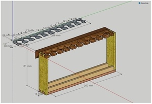 Rangement pour Ciseaux.