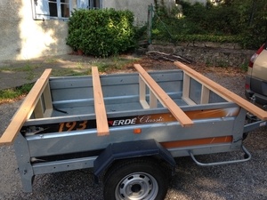 La chariotte à panneaux