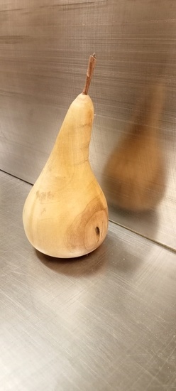Poire tournée excentrée