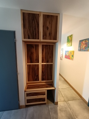 Dressing en noyer et érable