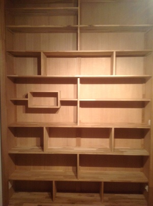 Bibliothèque en chêne