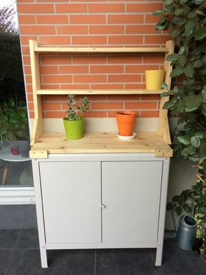 Sur-meuble en bois de palettes