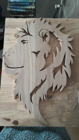 Le Roi des animaux chantourné