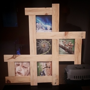 Cadre pêle-mêle carré