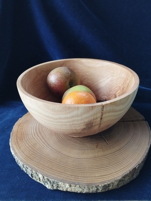 La rondelle est du même bois