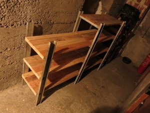 L'échelle-étagère, ou é-shelf