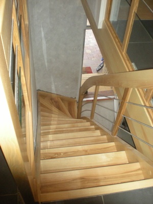 Escalier en rénovation