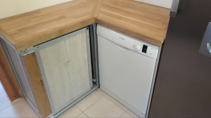 Meuble d’angle de cuisine