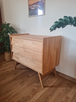 Commode Hévea toute en rondeur