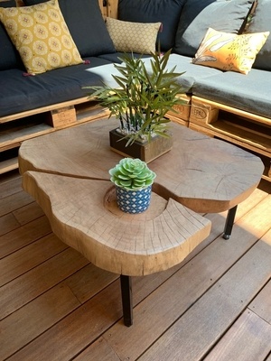 Table basse extérieur