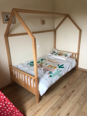 Lit cabane démontable