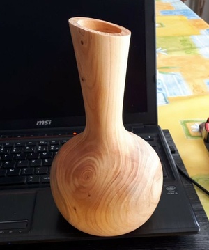 Vase en Thuya