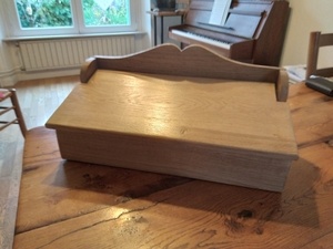 Boîte à pain en chêne déc 2022.