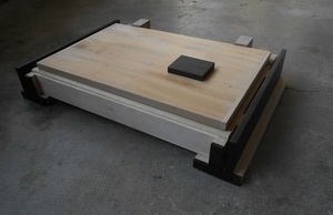 Ménagère en ébène et tilleul