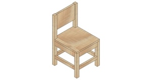 Plan de chaise pour enfant