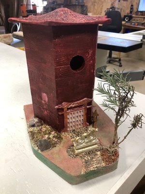 Nichoir en Chinoiserie