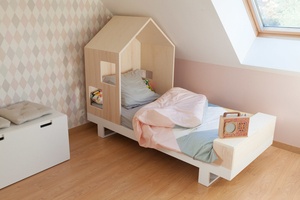 Lit enfant avec alcôve