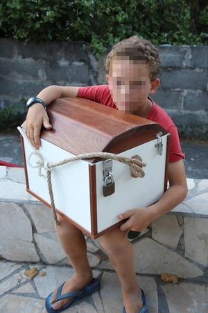 Coffre de marin pour mon garçon