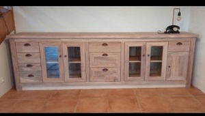 Meuble en frêne tout massif