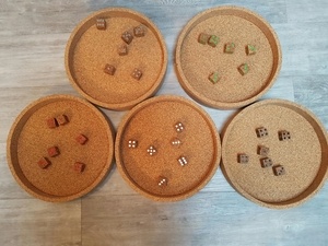 Plateau de jeu en liège