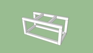 Servante dégau-rabot Scheppach HMS1070