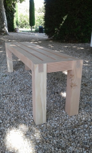 Banc de jardin