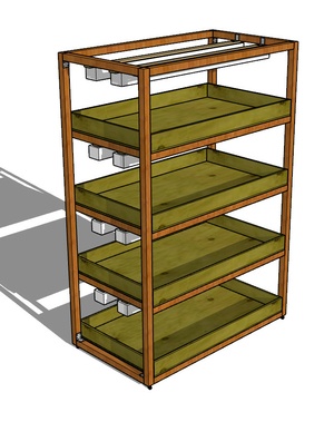 Serre intérieure/extérieure pour semis/plantations