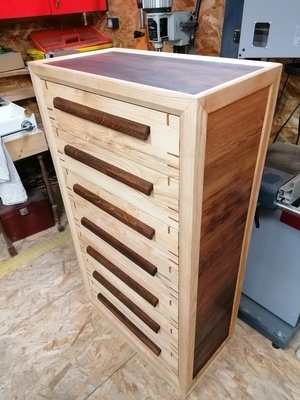 Semainier frêne et azobé