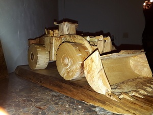 Wooden Chargeur letourneau L2350